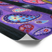 Paisley Hippie Doll Poster ポスター (角)