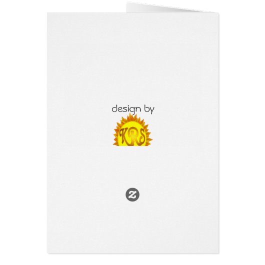 paisley owl greeting card (裏面)