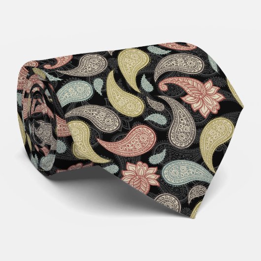 Paisley Pattern ネクタイ (ロール)