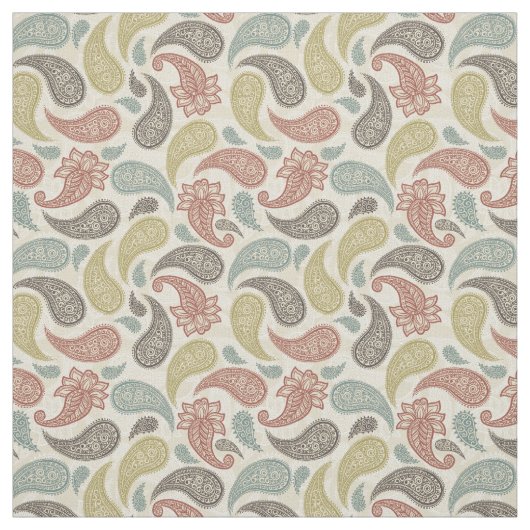 Paisley Pattern ファブリック (見本)