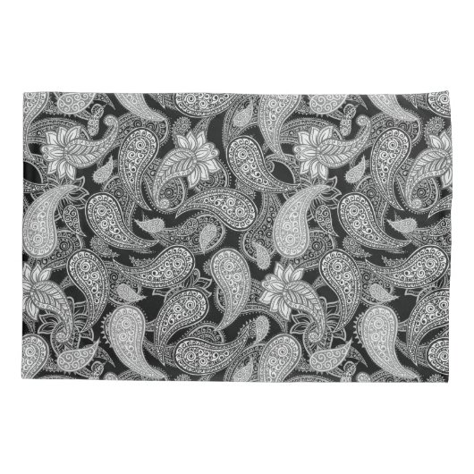 Paisley Pattern  枕カバー (裏面)