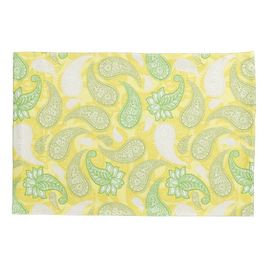 Paisley Pattern  枕カバー (裏面)