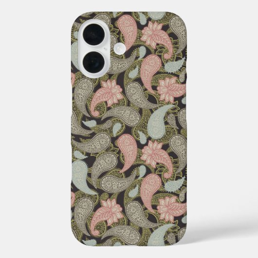 Paisley Pattern Case-Mate iPhoneケース (裏面)