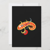 Paisley Pattern Poster – Boho Floral Mandala Art セーブザデート (裏面)