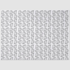 Paisley Petal Rhythm black lines 薄葉紙