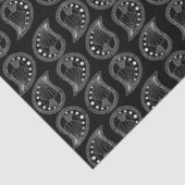 Paisley Petal Rhythm white lines 薄葉紙 (詳細)