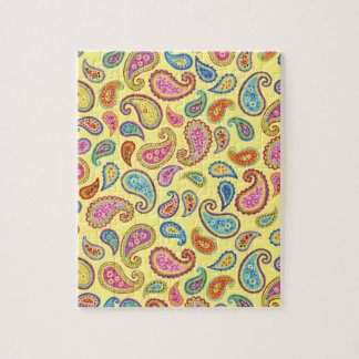 Paisley Pretty Moroccan Colorful Design ジグソーパズル