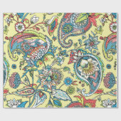 Paisley seamless pattern based on the traditional ラッピングペーパー (フラット)