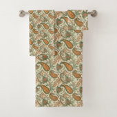 Paisley Swirl Towel Earthy Boho Gift for Their Hom バスタオルセット (インサイチュ)