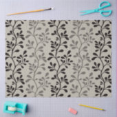 Paisley Waltz Minimalist Botanical Silhouettes 薄葉紙 (クラフト)
