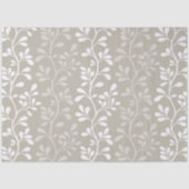 Paisley Waltz White Silhouettes Minimal Botanical 薄葉紙 (正面)