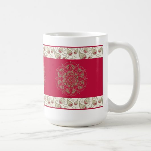 PaisleyOfBliss – コーヒー、紅茶マグカップ コーヒーマグカップ (右)