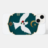 Paix et amour pour la Palestine Case-Mate iPhoneケース (裏面 (横))