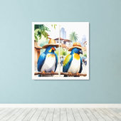 pajariando キャンバスプリント (インサイチュ (ウッドフロア))