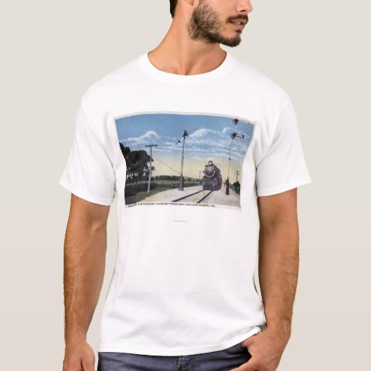 Pajaroへの南太平洋の鉄道 Tシャツ (正面)