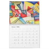 Pajaro Iterations, set 1, 2024 Calendar カレンダー (1月 2026)