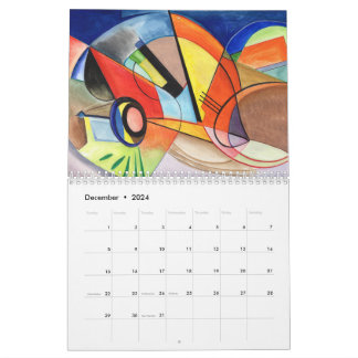 Pajaro Iterations, set 1, 2024 Calendar カレンダー