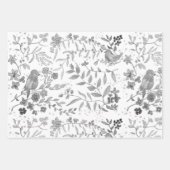 Pájaros azules ラッピングペーパーシート (正面3)