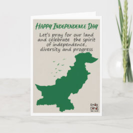 Pak Independence Day - Map カード