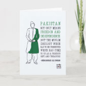 Pak Independence Day - Quaid カード (正面)