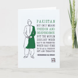 Pak Independence Day - Quaid カード
