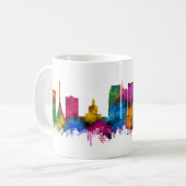 Pak Kret Thailand Skyline コーヒーマグカップ (正面左)