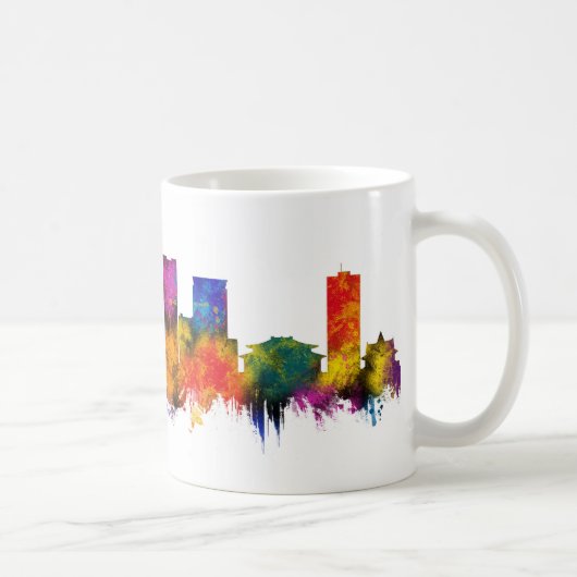 Pak Kret Thailand Skyline コーヒーマグカップ (右)