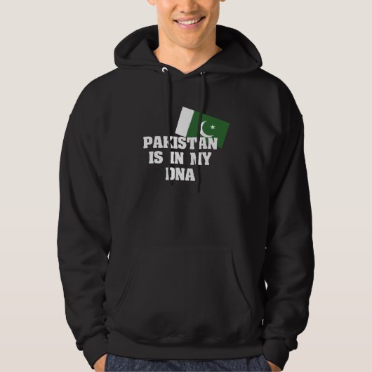Pakistan Is In My DNA Pakistani パーカ (正面)