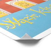 Pakistan Print Lahore Travel Poster Art (XR1920)a ポスター (角)