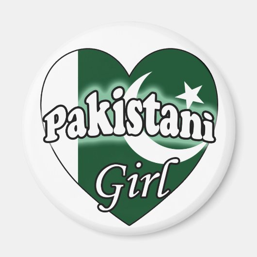 Pakistani Girl マグネット (正面)