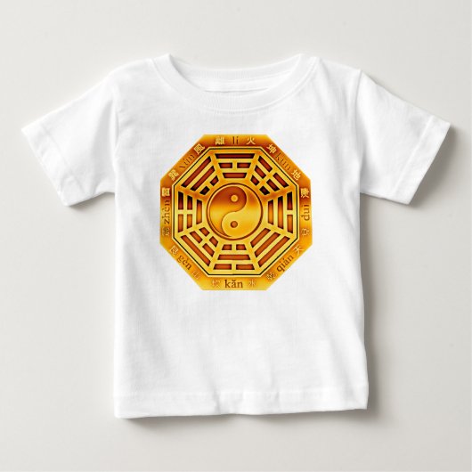 PaKuaシンボル – 金ゴールド ベビーTシャツ (正面)