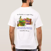 PALの役人のTシャツ Tシャツ (裏面)