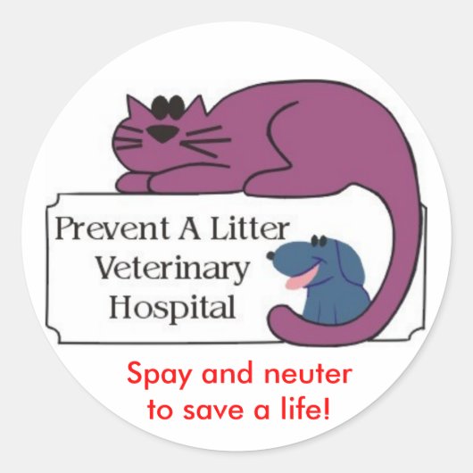 PALステッカー#2 – ラウンド ラウンドシール (正面)