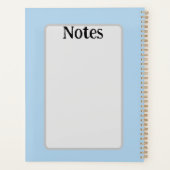 Pal Dog and Cats Plus Personalize Name  プランナー手帳 (裏面)