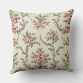 Palaで女王のためにMarieアントワネット編まれる布 クッション (裏面)