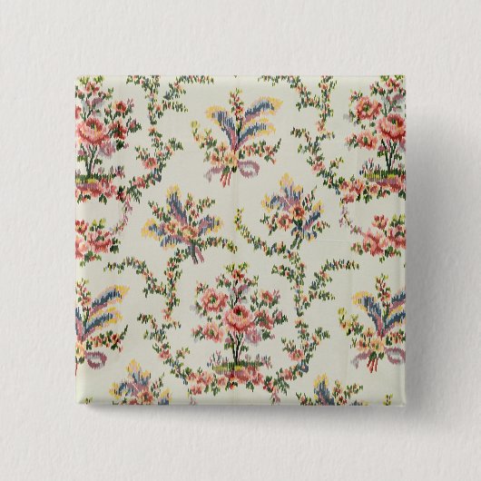 Palaで女王のためにMarieアントワネット編まれる布 缶バッジ (正面)