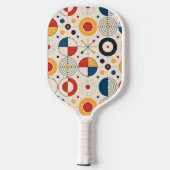 Pala de pickleball diseño geométrico ピックルボールラケット (裏面)