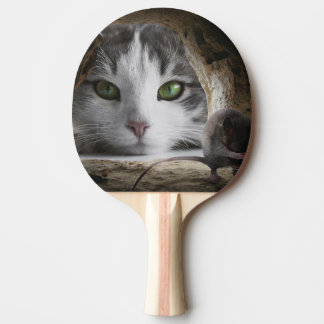 Pala de Ping Pong Gato y Ratón 卓球ラケット