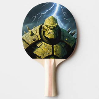 Pala De Ping Pong Gigante Monstruo Guerrero 卓球ラケット