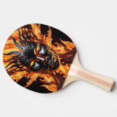 Pala de Ping Pong Máscara Ardiente 卓球ラケット (横)