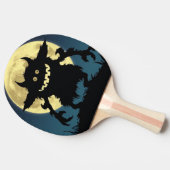 Pala de Ping Pong Monstruo Fantasma en Luna llena 卓球ラケット (横)