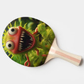 Pala de Ping Pong Monstruo Gracioso de Boca Grande 卓球ラケット (横)