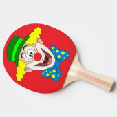Pala de Ping Pong Payaso de Circo riendo 卓球ラケット (横)