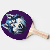 Pala de Ping Pong Perro Siberiano Serio 卓球ラケット (横)