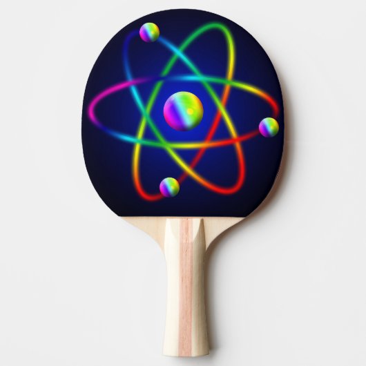 Pala de Ping Pong Símbolo Atómico 卓球ラケット (正面)