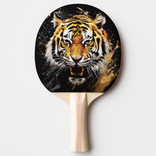 Pala de Ping Pong Tigre de Bengala Feroz 卓球ラケット (正面)