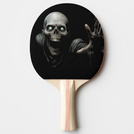 Pala de Ping Pong Zombi Asustando 卓球ラケット (正面)