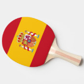pala tenis de mesa bandera española 卓球ラケット (横)