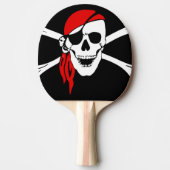 pala tenis de mesa "pirata". 卓球ラケット (正面)