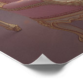 Palace Dreamscape Psychedelic Rococo Revival Mural ポスター (角)